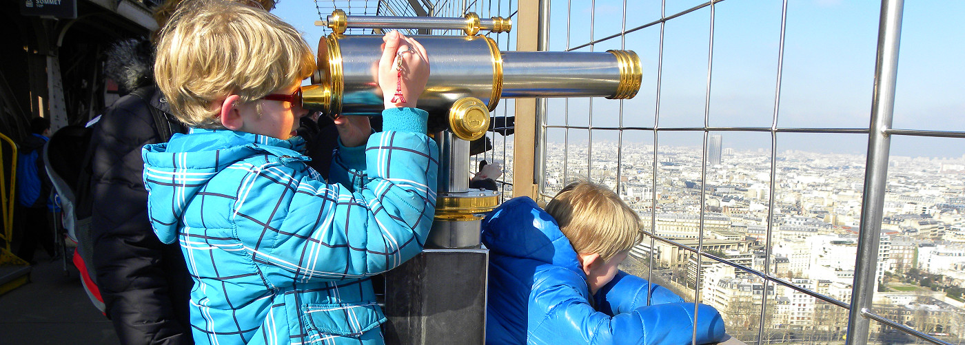 Parijs vanaf de Eiffeltoren