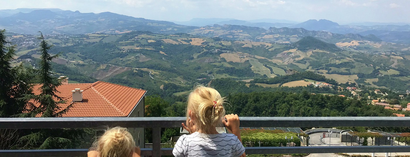 Uitzicht bij San Marino