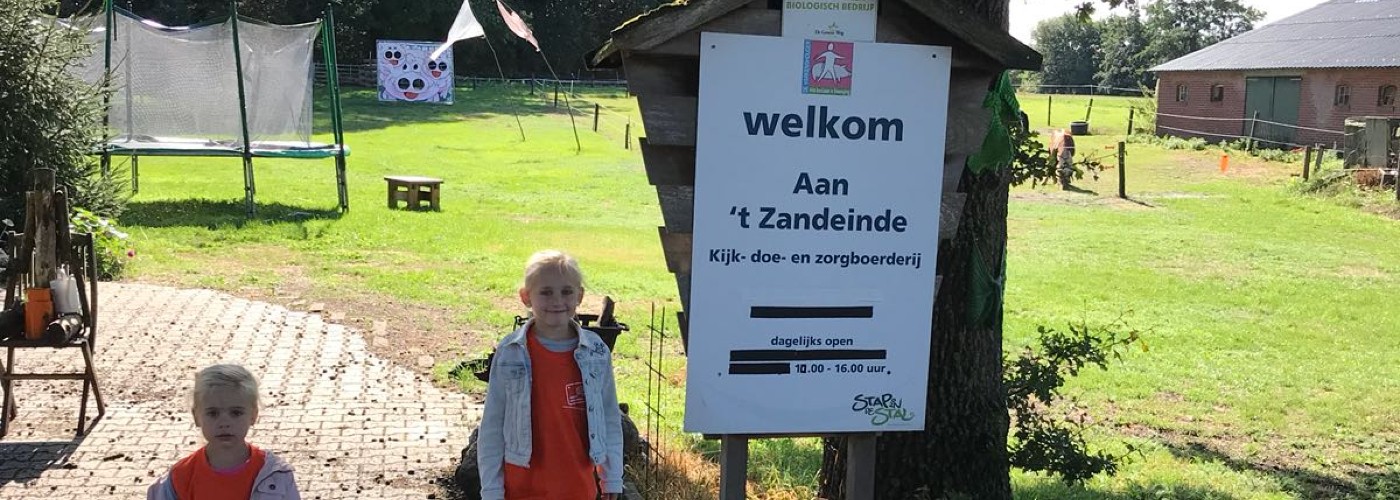 Welkom bij zorgboerderij Aan 't Zandeinde