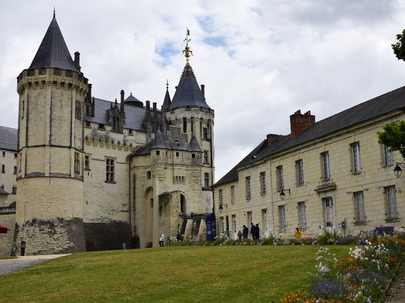 Het prachtige kasteel van Saumur
