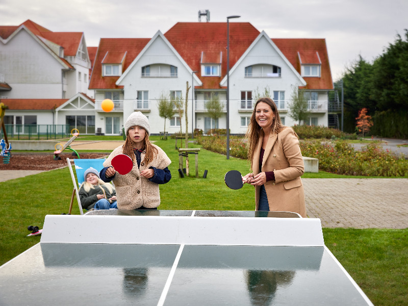Tafeltennissen bij Holiday Suites nieuwpoort