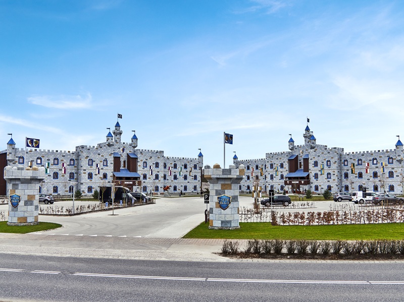 Hotel Legoland Castle buitenkant