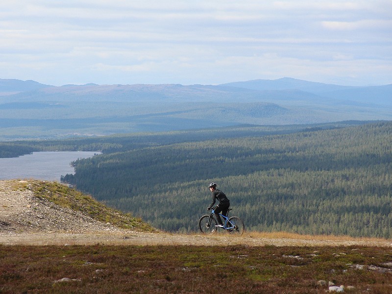 Mountainbiken in Idre Fjäll