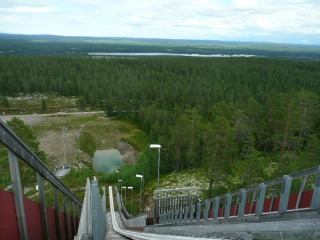 uitzicht vanaf springschans