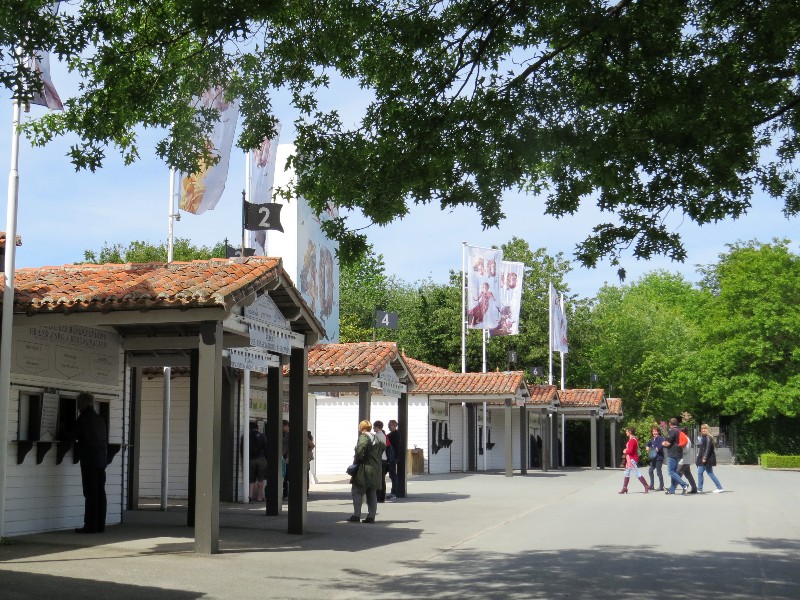 De ingang van het Grand Parc van Puy du Fou