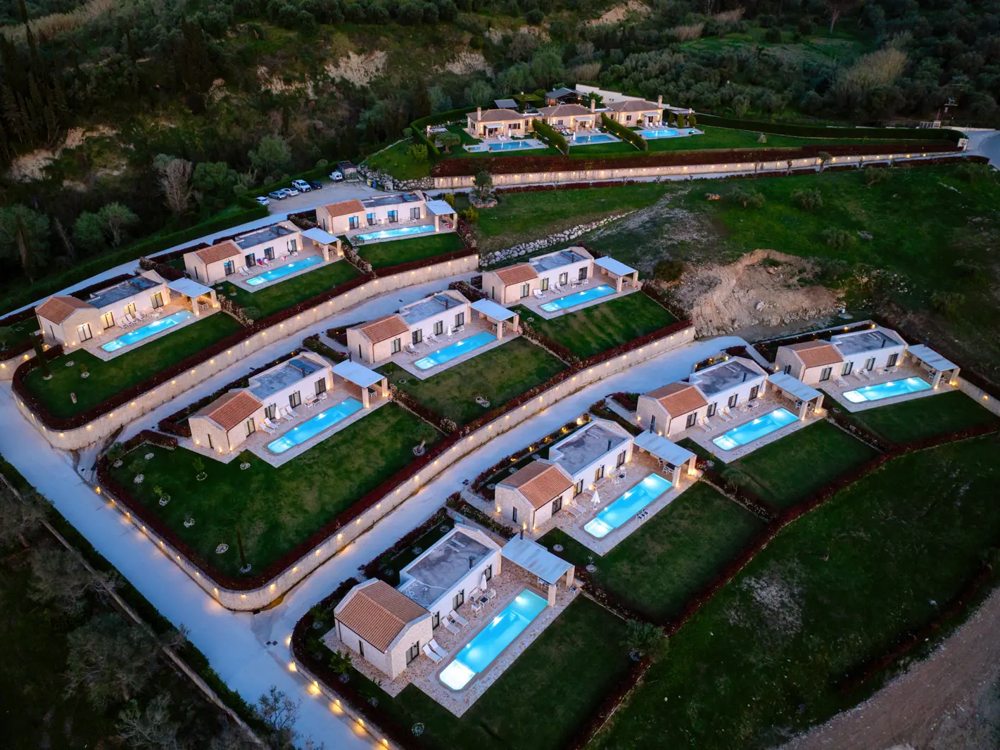 Luxe villa's op Corfu met prive zwembad