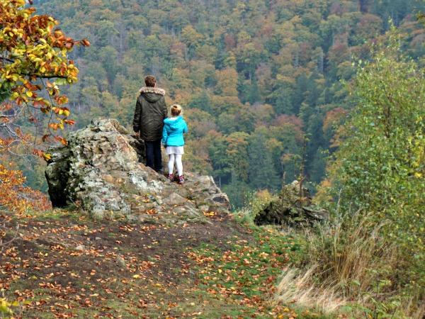 Ook de kinderen genieten van de natuur in de Harz