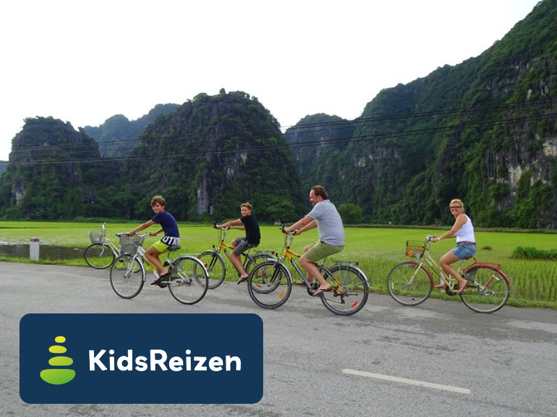 Op de fiets in Vietnam