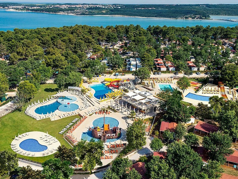 Het gave waterpark van Camping Lanterna