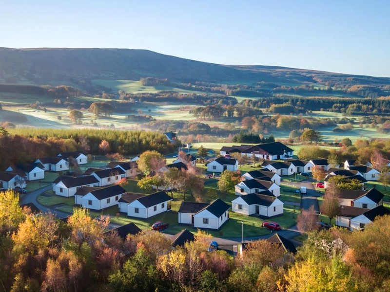 Luchtfoto van Landal Brunston