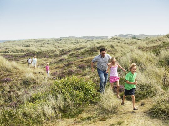 In de duinen bij Landal West-Terschelling