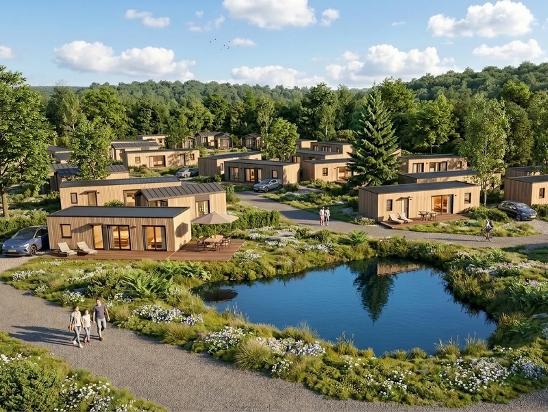 Resort Val de Bois (artist impression)