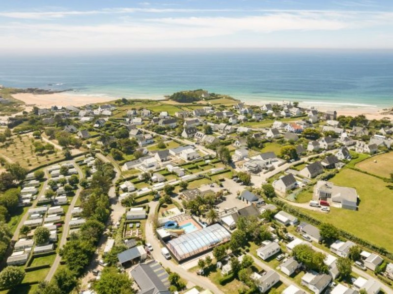 Luchtfoto van Vakantiepark Le Kérou