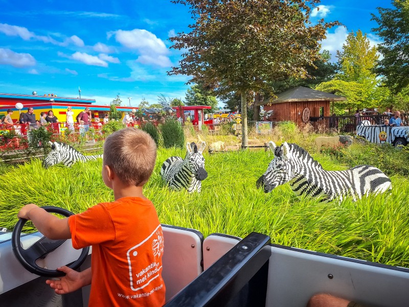 Zelf sturen in de LEGO® Safari