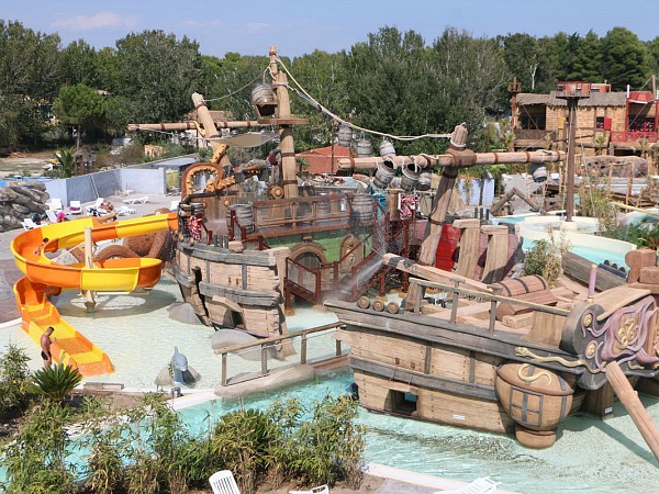 Waterpark bij camping les Sables d'Or