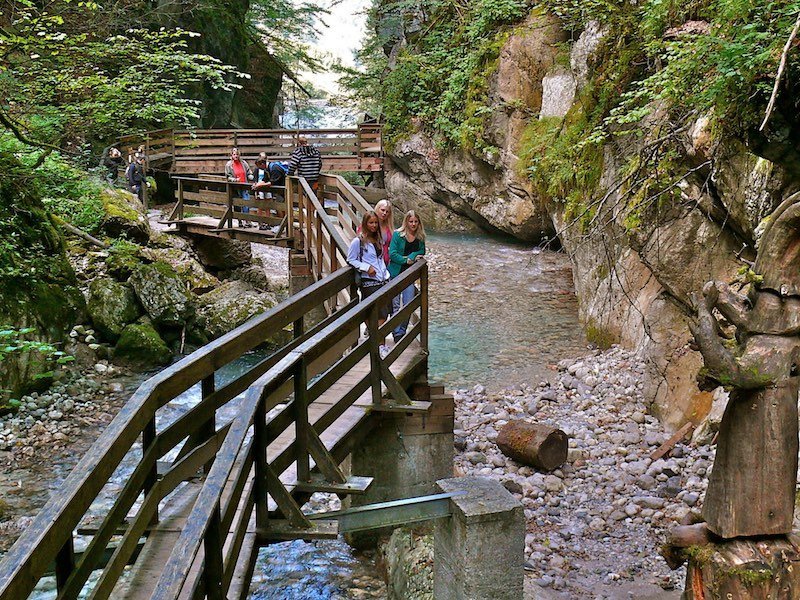 Hiken door de Seisenbergklamm