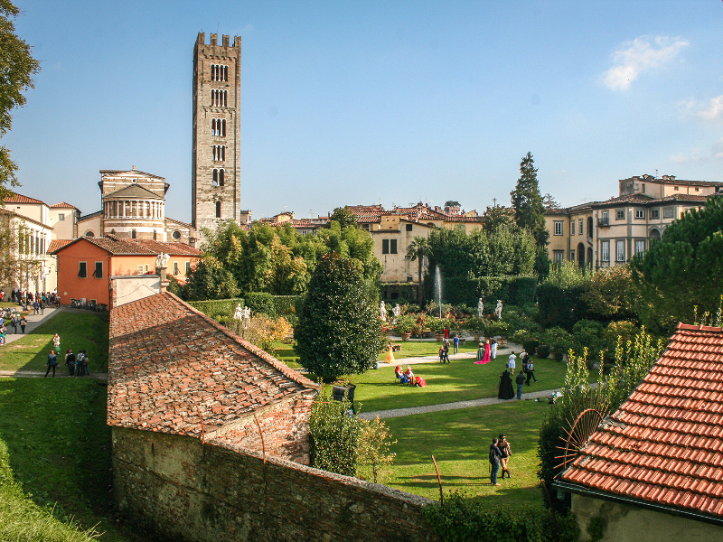 Het charmante Lucca in Toscane