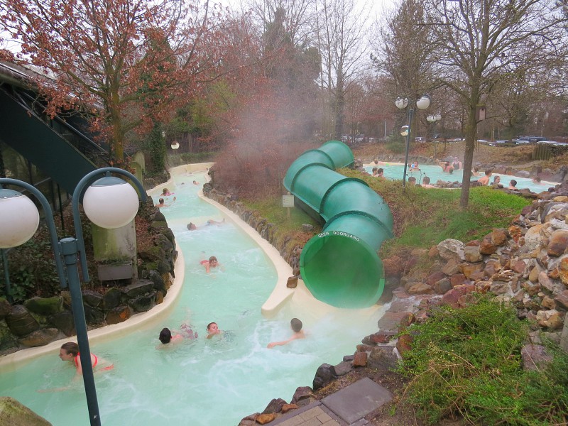 CenterParcs het Meerdal heeft ook een Aqua Mundo met wildwaterbaan