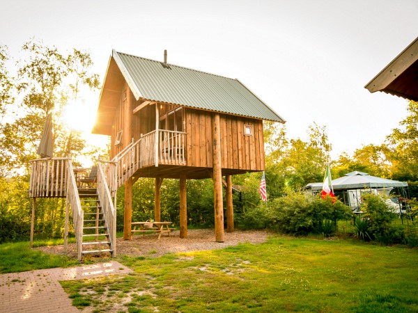 De boomhut van de Vossenburcht