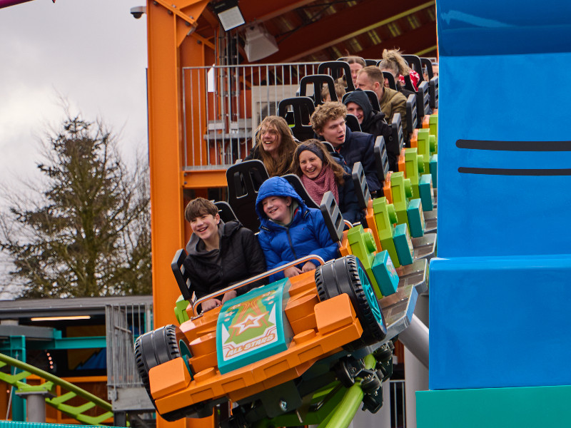 Minifigure Speedway in LEGOLAND Billund Minifigure Speedway in LEGOLAND Billund