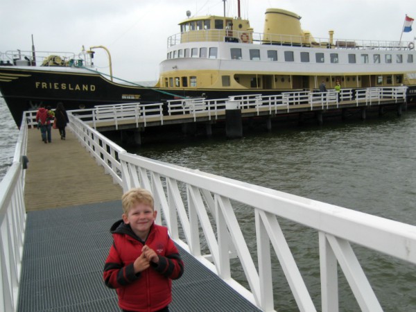 Een tochtje met de boot over het IJsselmeer