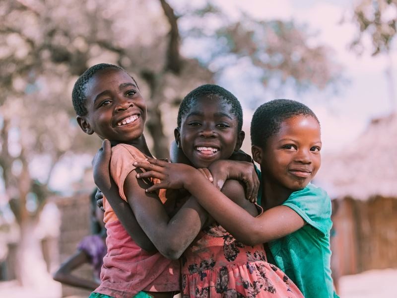 kinderen in namibia