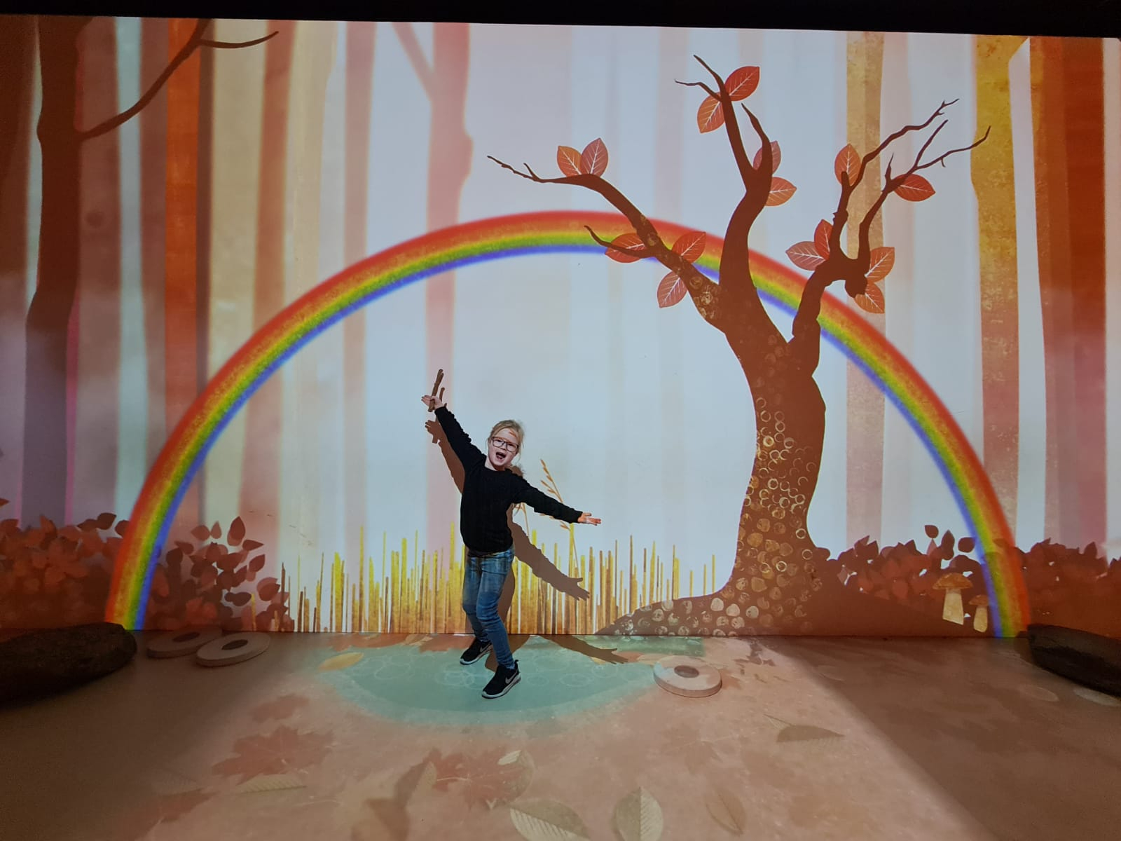 Wat een mooie regenboog!