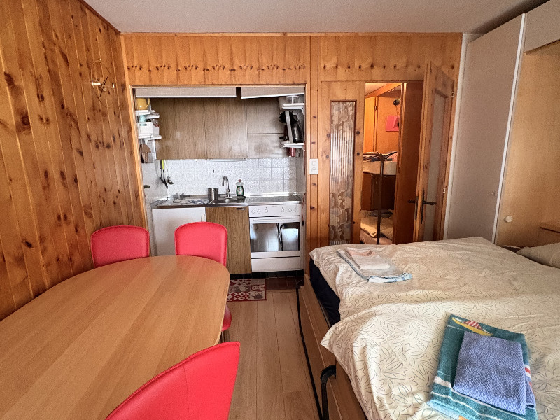 Onze kamer tijdens onze tweede reis naar Nendaz