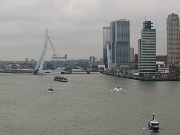 Het vertrek uit Rotterdam