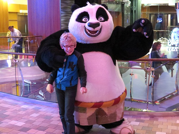 Zeb met Kung Fu Panda
