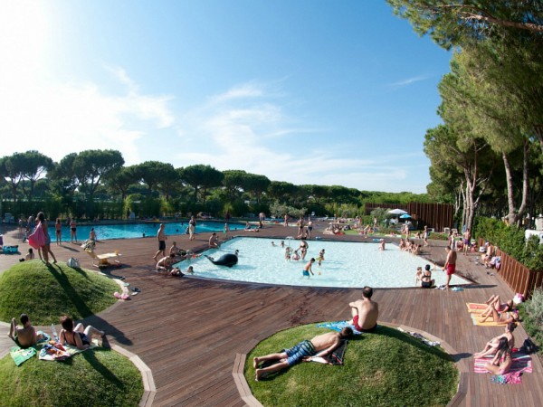 zwembad van camping Orbetello