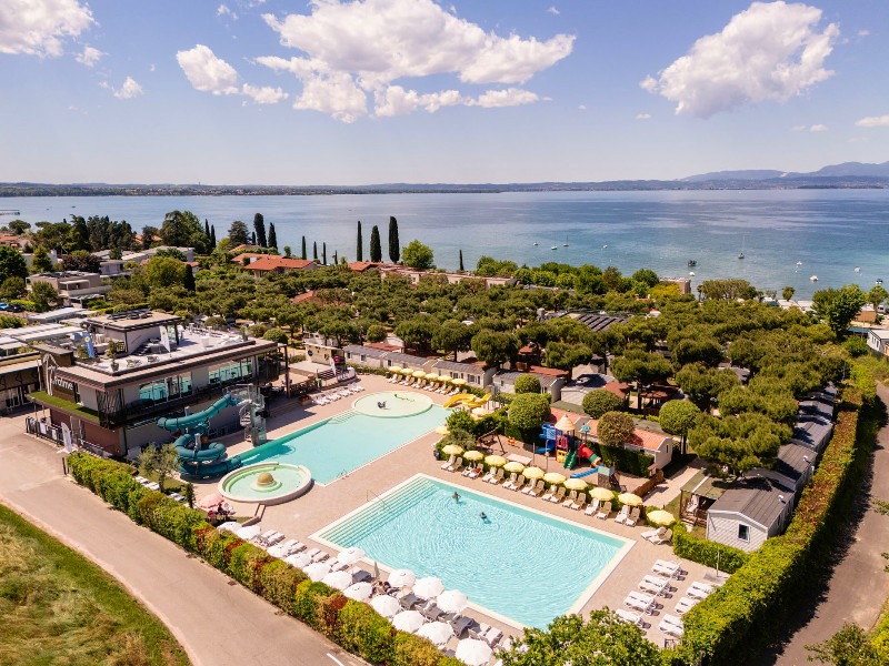 Vakantiepark Le Palme Lazise Family Collection met het Gardameer