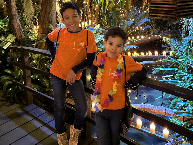 Met de kids bij Pantropica WinterDroom