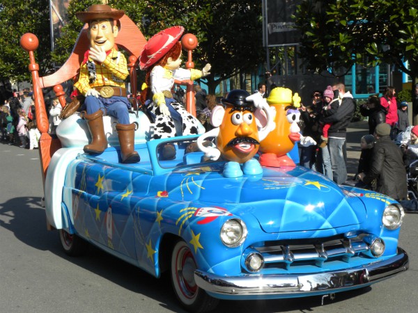 De Parade in het Walt Disney Studios Park