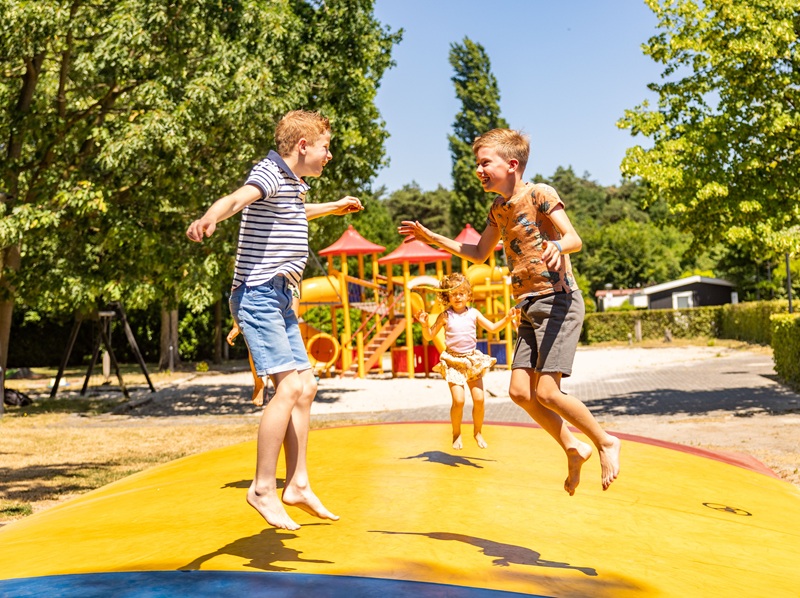 Airtrampoline bij Molenvelden
