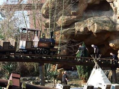 Colorado adventure achtbaan in Phantasialand