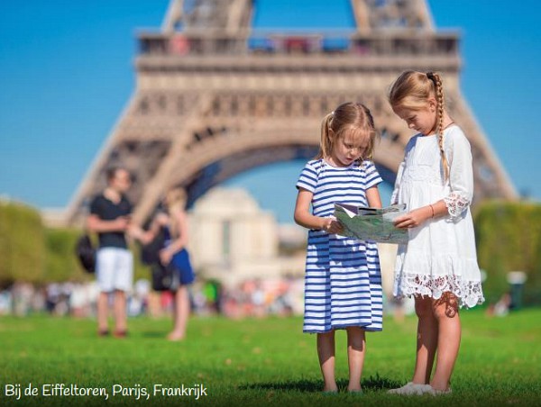 Met de kids in Parijs bij de Eiffeltoren