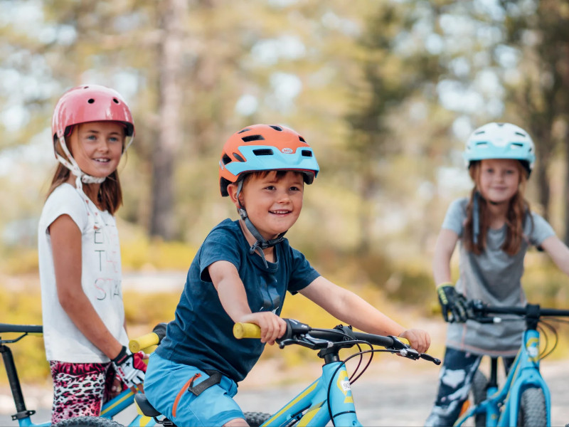 Pharos Reizen rondreis Zweden kids op de mountainbike