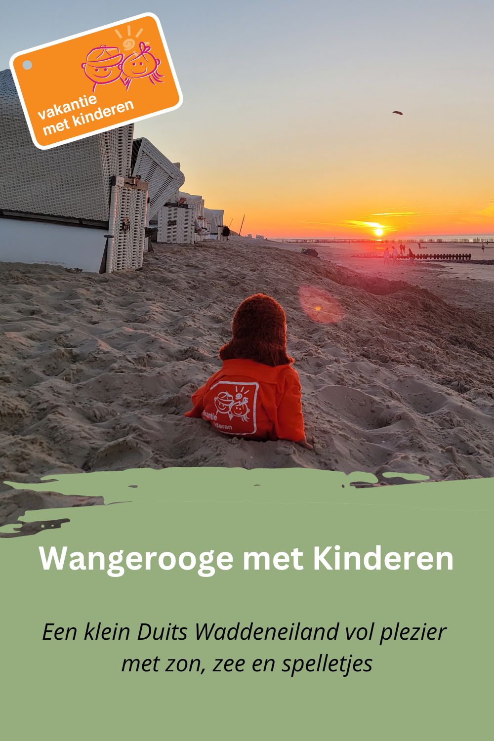 Bewaar deze pin over Wangerooge met Kinderen