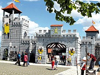 De ridderburcht bij Playmobil Funpark