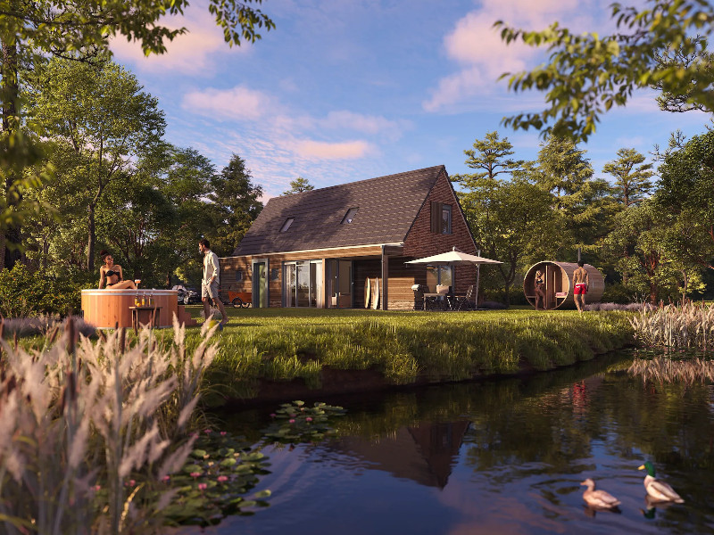Resort de Hondsrug Artist Impressie