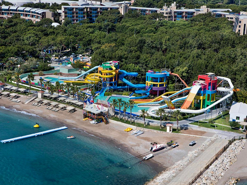 Waterpark aan zee bij Hotel Rixos Sungate