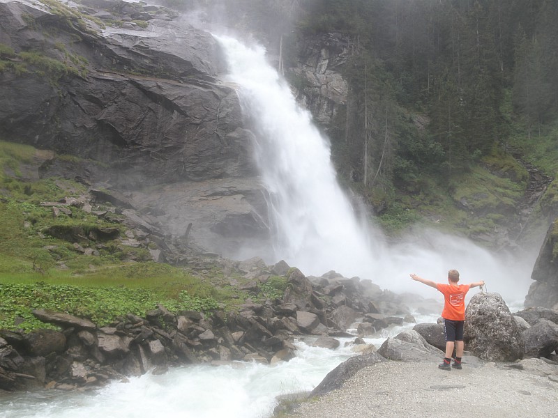 De prachtige watervallen van Krimml