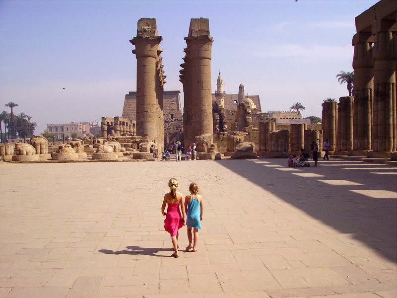 meisjes in egypte