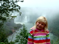 Voor de Iguacu watervallen