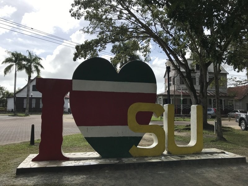 I love su in Paramaribo