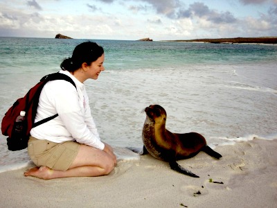 Dieren van dichtbij ontmoeten op de Galapagos Eilanden.