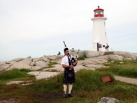 Bag Piper at Cove by Bill Davenport Bag Piper at Cove by Bill Davenport