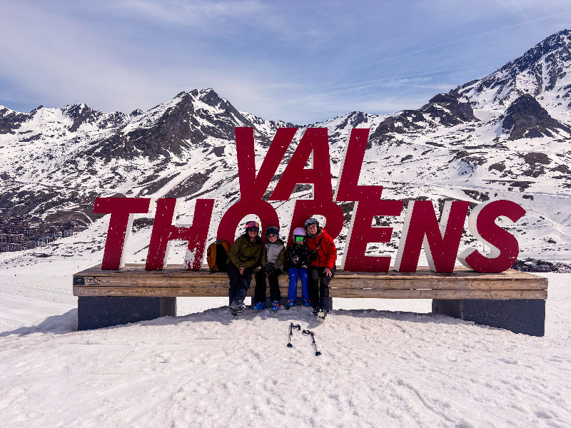 Simone met de kids in Val Thorens Simone met de kids in Val Thorens