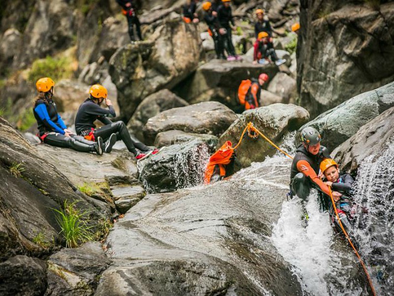 Italië canyoning met SNP